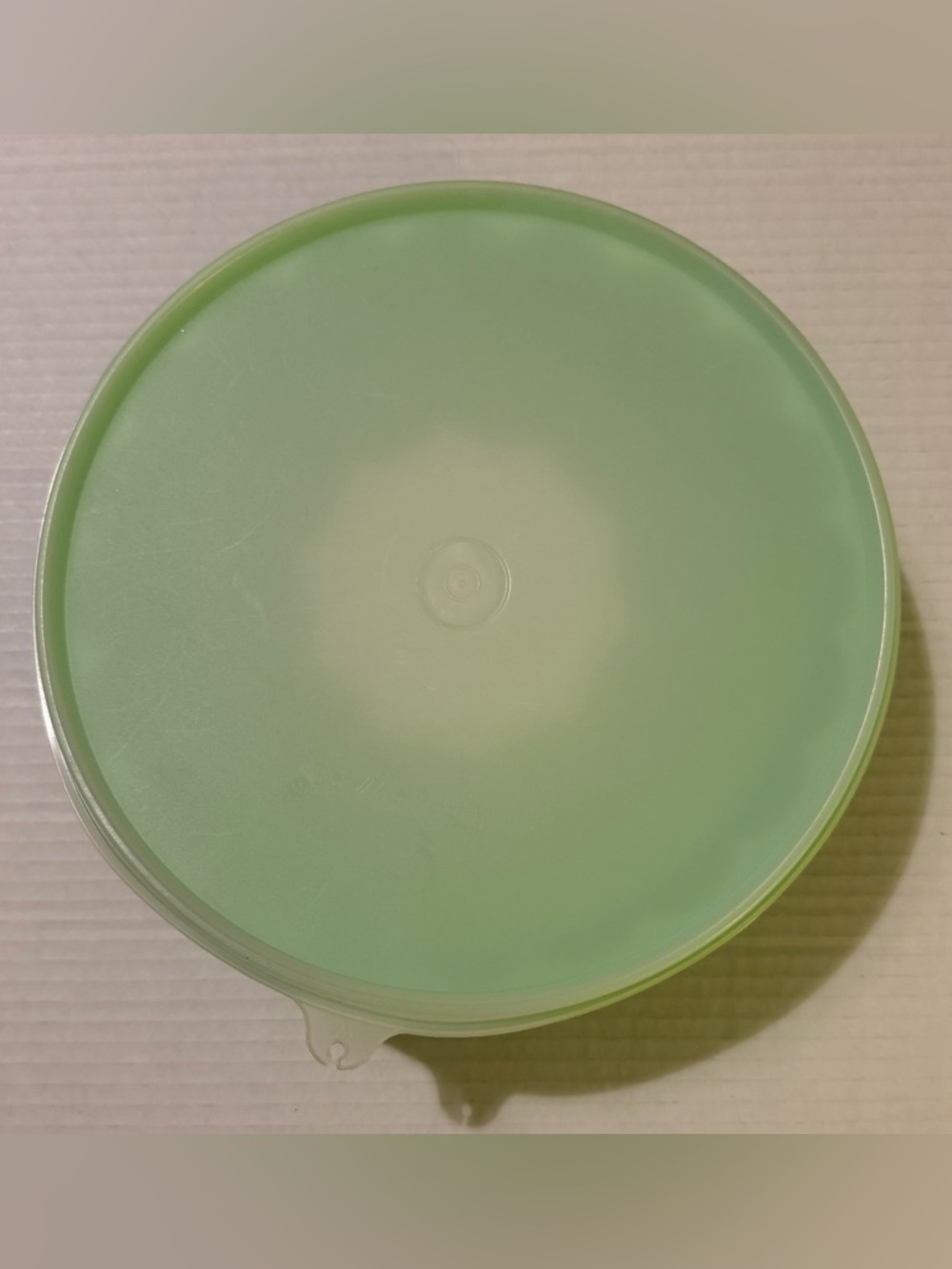 Tupperware Vintage Mint Green Jello Ice Ring Mold Gelatin Desserts